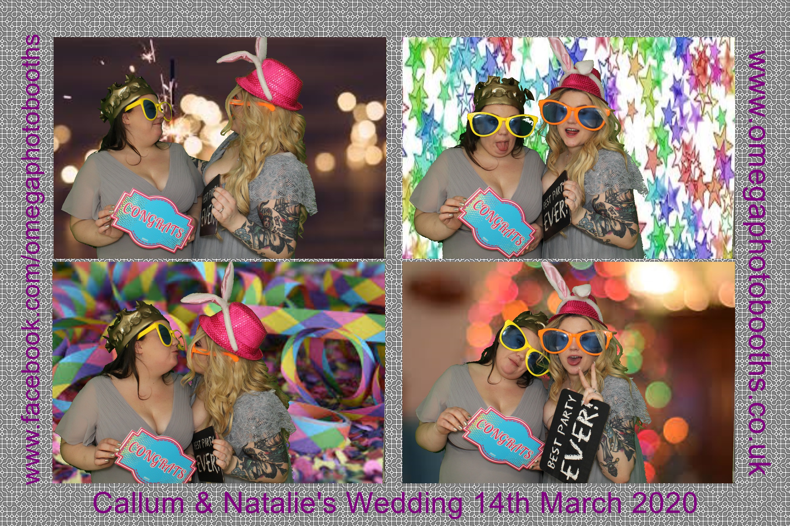 Callum and Natalie's Wedding | View more photos from the event at gallery.omegaphotobooths.co.uk/u/Omega-Photobooths/Callum-and-Natalies-Wedding
